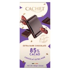 Čokoláda Cachet 85% Horká 100g (12ks)