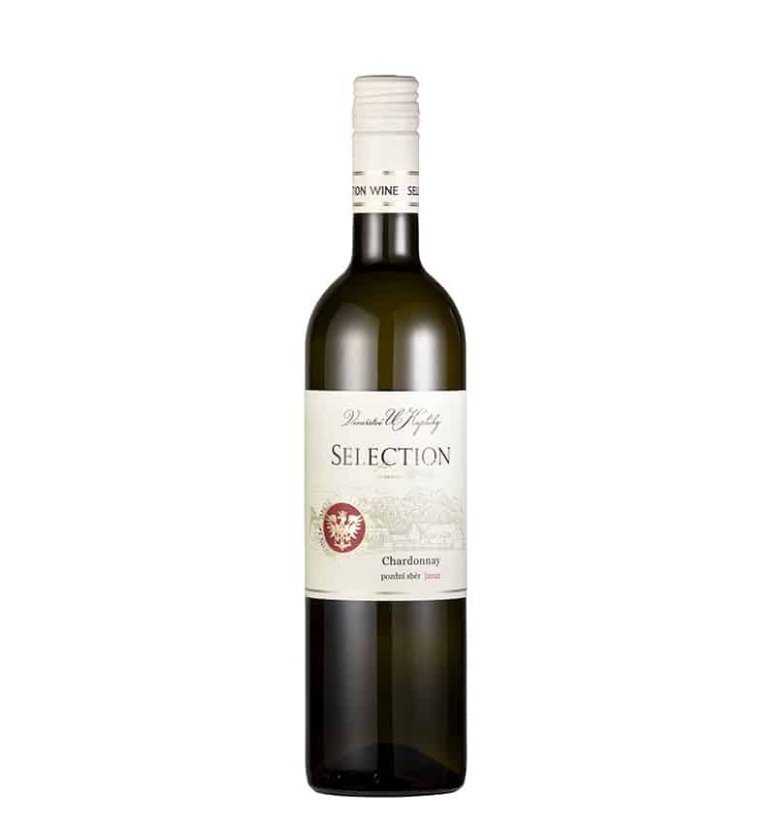 Vinařství u Kapličky Selection Chardonnay 0,75L polosuché   (6ks)