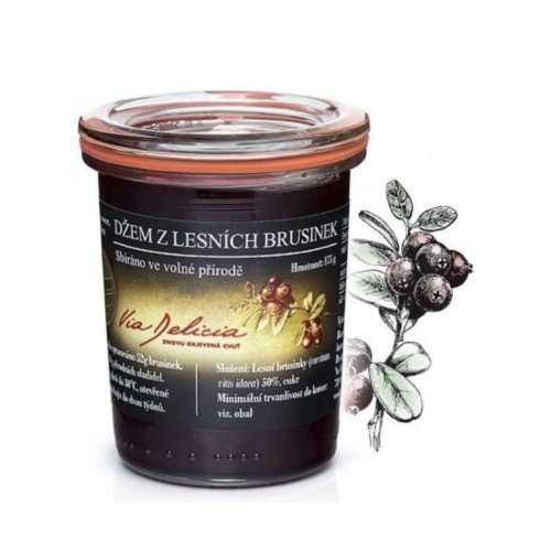 Via Džem Lesná brusnica 175g