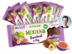 Mixit Tyčinka Action Bar BIO Lieskový orech figa 34g   (20ks)