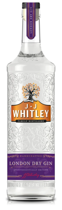 Gin J.J. Whitley London Dry 38% 0,7L   (6ks)