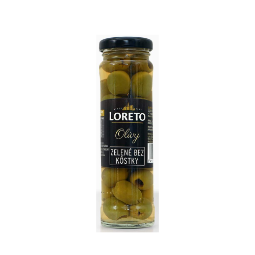 Loreto Olivy Zelené bez kôstky 142g    (12ks)