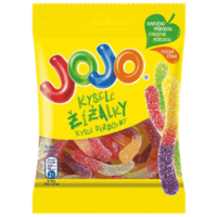 Cukríky Jojo Kyslé dážďovky 80g   (28ks)