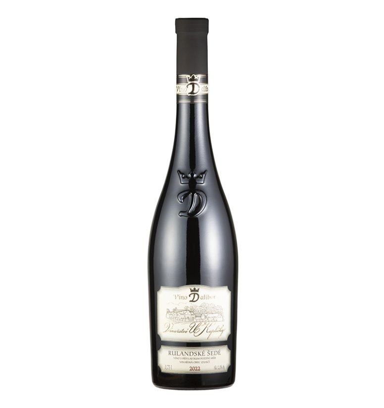 Vinařství u Kapličky Dalibor Rulandské Šedé 0,75L výber z hrozna polosuché   (6ks)