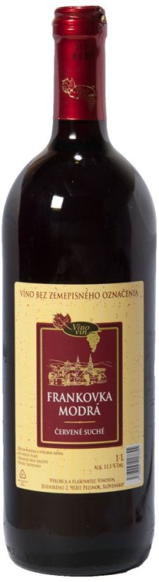 Vinovin Frankovka 1L Suché  (6ks)