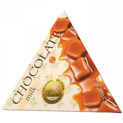 Čokoláda Trojuholník Mliečna s karamelom 50g