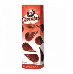 Dezert Čokoládové lupienky Karamel 125g (12ks)