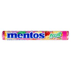 Cukríky Mentos Fruit 38g (40ks)