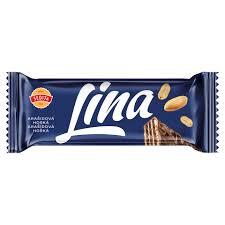 Lina Arašidová Mliečna 50g   (48ks)