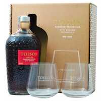 Gin Toison Ruby Red + 2 poháre 38% 0,7L