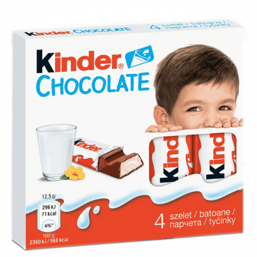 Kinder čokoládky 50g   (20ks)