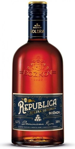 Rum Božkov Republica Solera 38% 0,7L   (6ks)
