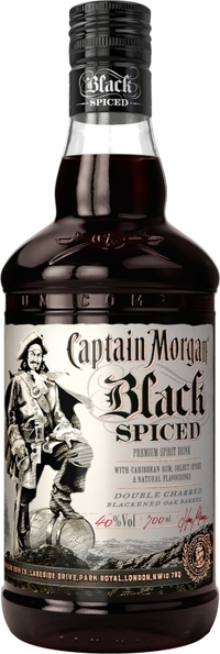 Captain Morgan Black Spiced 40% 0,7L
