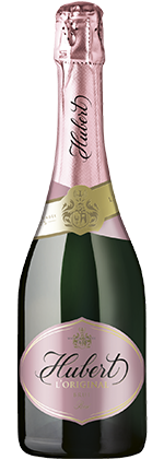 Sekt Hubert Original Rosé Suchý 0,75L   (6ks)