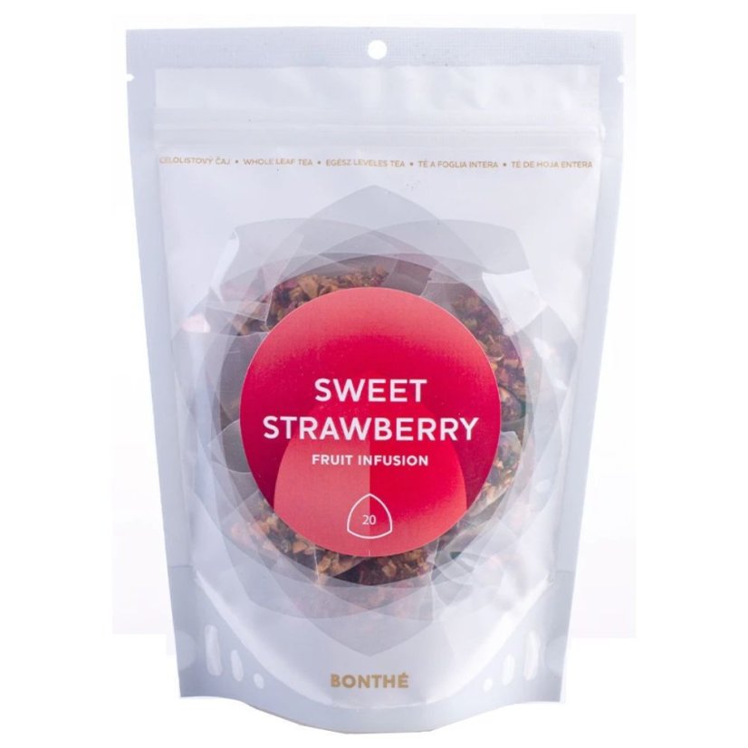 Čaj Bonthé Sweet Strawberry ovocný 80g