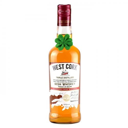 Whiskey West Cork Bourbon Cask 40% 0,7L