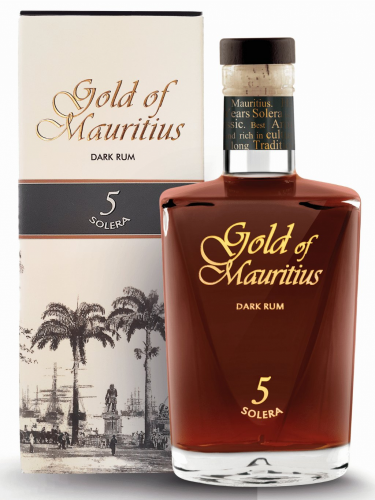 Rum Gold Of Mauritius Solera 5-ročný 40% 0,7L