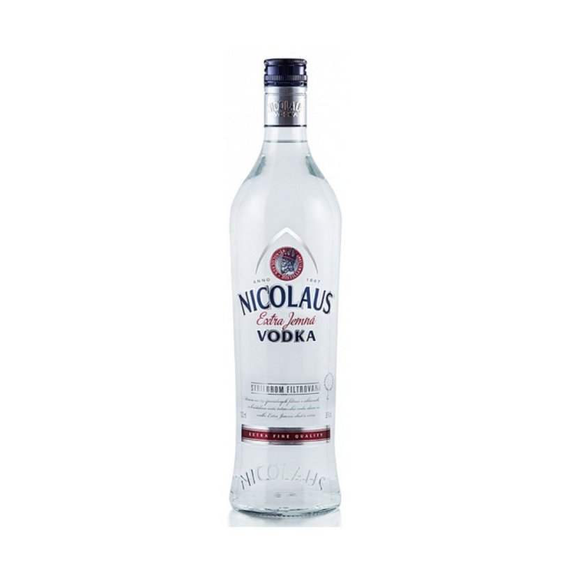 Vodka Nicolaus Extra Jemná 38% 1L   (8ks)