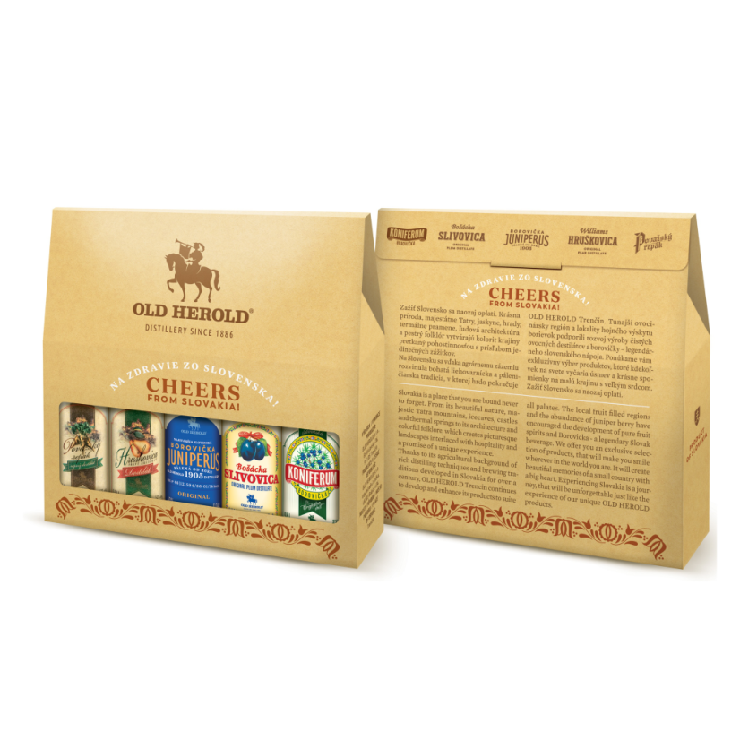 Old Herold Kazeta Cheers 5x0,04l