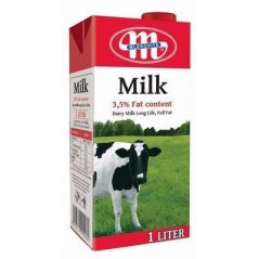 Mlieko plnotučné trvanlivé Mlekovita 3.5% (12ks)