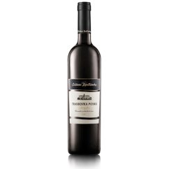 Víno Chateau Topoľčianky Frankovka Modrá 0,75L neskorý zber suché   (6ks)