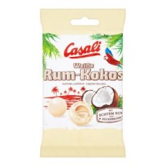 Cukríky Casali Rum-Kokos biele 100g   (18ks)