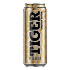 Energetický nápoj Tiger Aura Gold Jablko 0,5L  Z   (12ks)