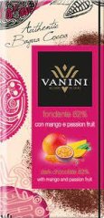 Čokoláda Vanini 62% Horká Mango a Maracuja 100g   (12ks)