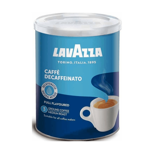 Káva Lavazza Bezkofeínová plech 250g   (12ks)
