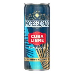 Professorado rum & cola 6% plech 0,25L  (12)