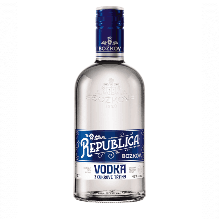 Vodka Božkov Republika Trstinová 40% 0,7L