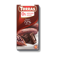 Čokoláda Torras Dia 72% Horká 75g   (10ks)