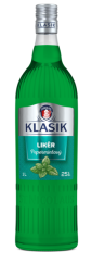 Nicolaus Klasik Likér Pepermintový 25% 1L   (8ks)