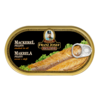 Franz Josef Makrela údená 170g   (12ks)