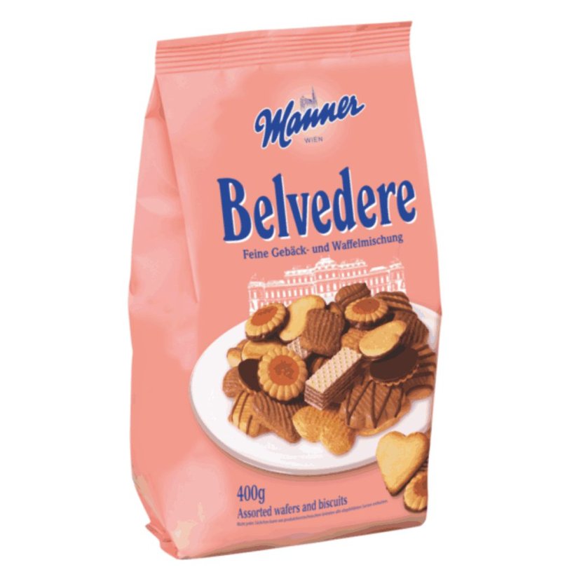 Manner Belvedere Zmes Oblátok 400g   (16ks)