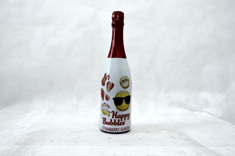 Party drink Happy Bubbles Jahoda 0,75L   (6ks)