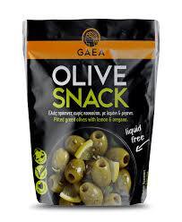 Olivy Gaea Snack Zelené s citrónom 65g    (32ks)