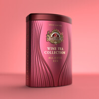 Čaj Basilur Wine Tea Majestic Red plech 75g