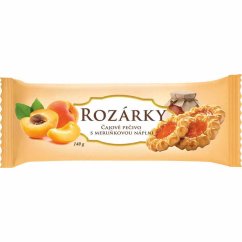 Sušienky Rozárky Marhuľa 140g   (16ks)