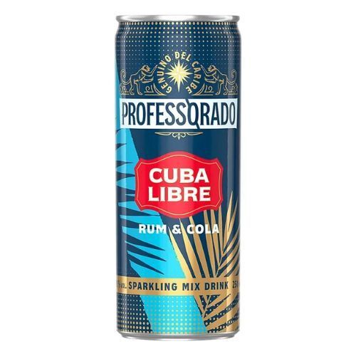 Professorado rum & cola 6% plech 0,25L  (12)