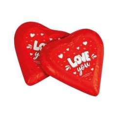 Čokoládové srdiečko Bolci s náplňou Gianduja 21g   (4x20ks)