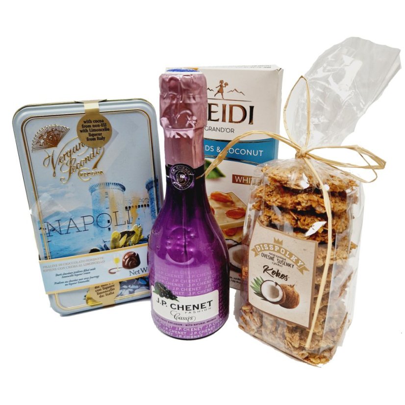 Balíček so sektom Chenet Black Currant 0.2L