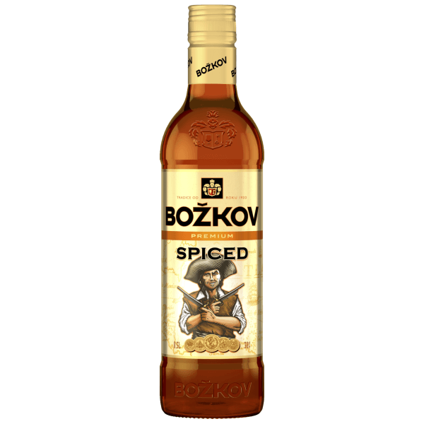 Rum Božkov Spiced 30% 0,5L   (15ks)