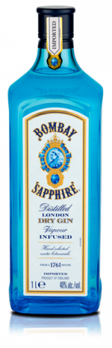 Gin Bombay Sapphire 40% 1L   (6ks)