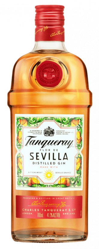 Gin Tanqueray Flor de Sevilla 41,3% 0,7L   (6ks)