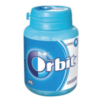 Žuvačky Orbit Pepermint Tuba 64g   (6ks)
