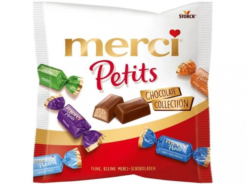 Dezert Merci Petits 125g Mix   (12ks)