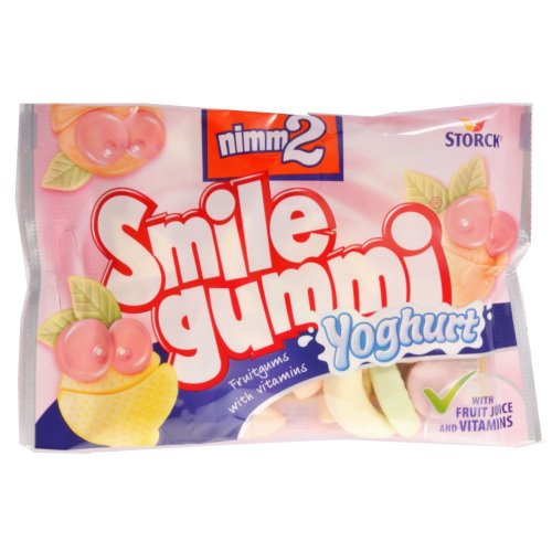 Cukríky Nimm 2 Smile Gummi Jogurtové 100g 18