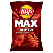 Chips Lays Max Paprika 55g   (14ks)