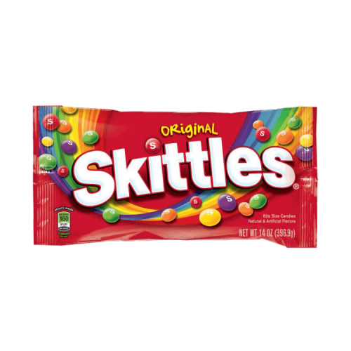 Cukríky Skittles červené 38g
